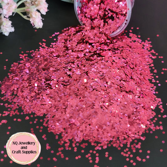 Pink Glitter / Lollypop Pink Grevillea / - Size 1/16 - 20g 50g 100g